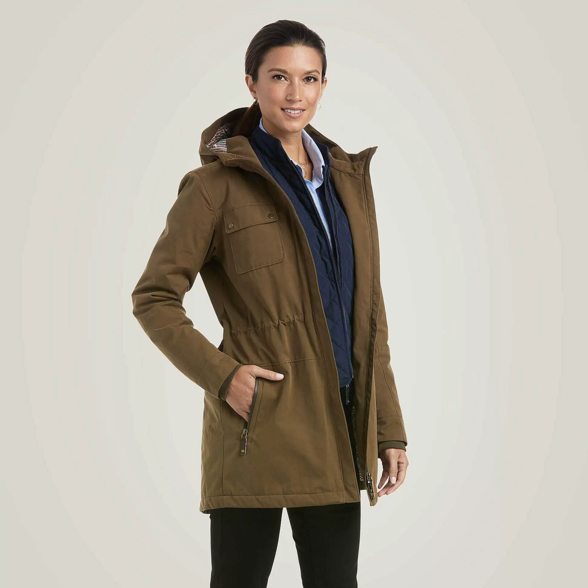 ariat English Riding*Argentium Parka