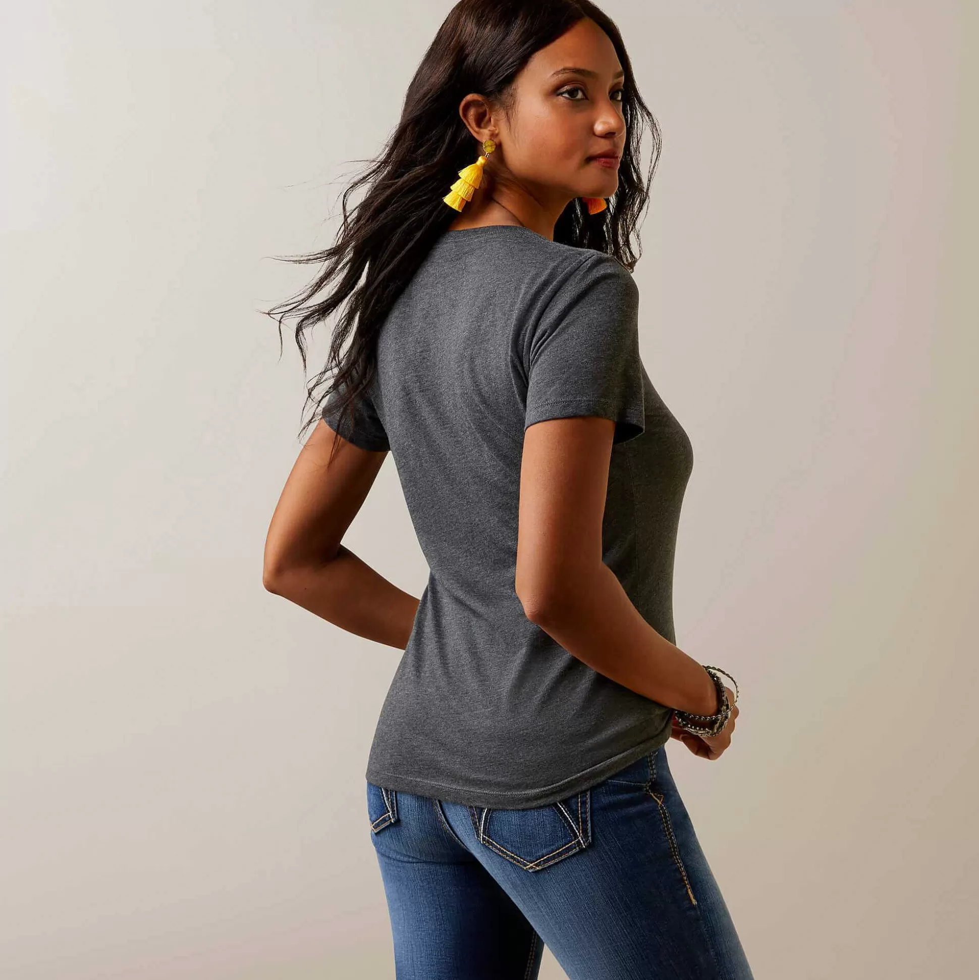 ariat T-Shirts & Tops* Quilt Logo T-Shirt
