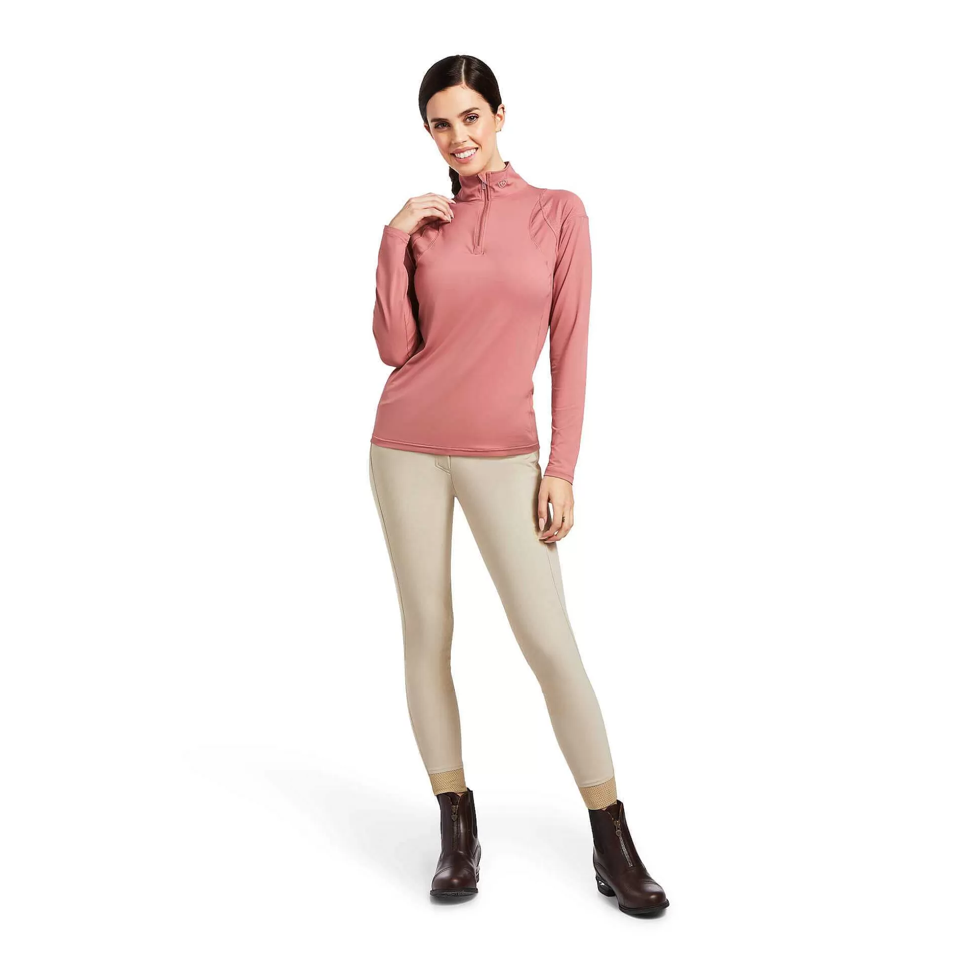 ariat T-Shirts & Tops*Auburn 1/4 Zip Baselayer