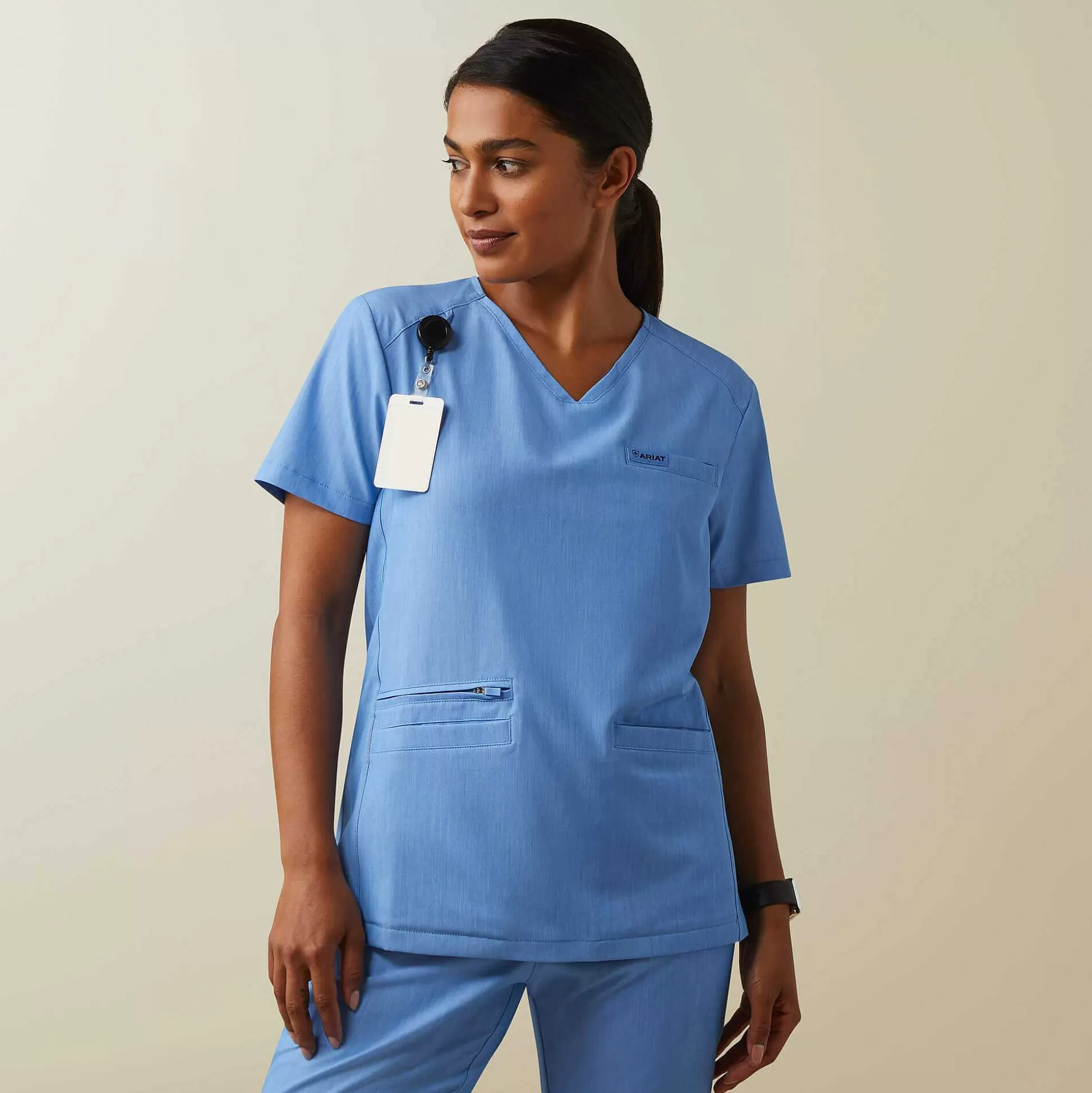 ariat Scrubs - New!*Clara 6 Pocket Scrub Top
