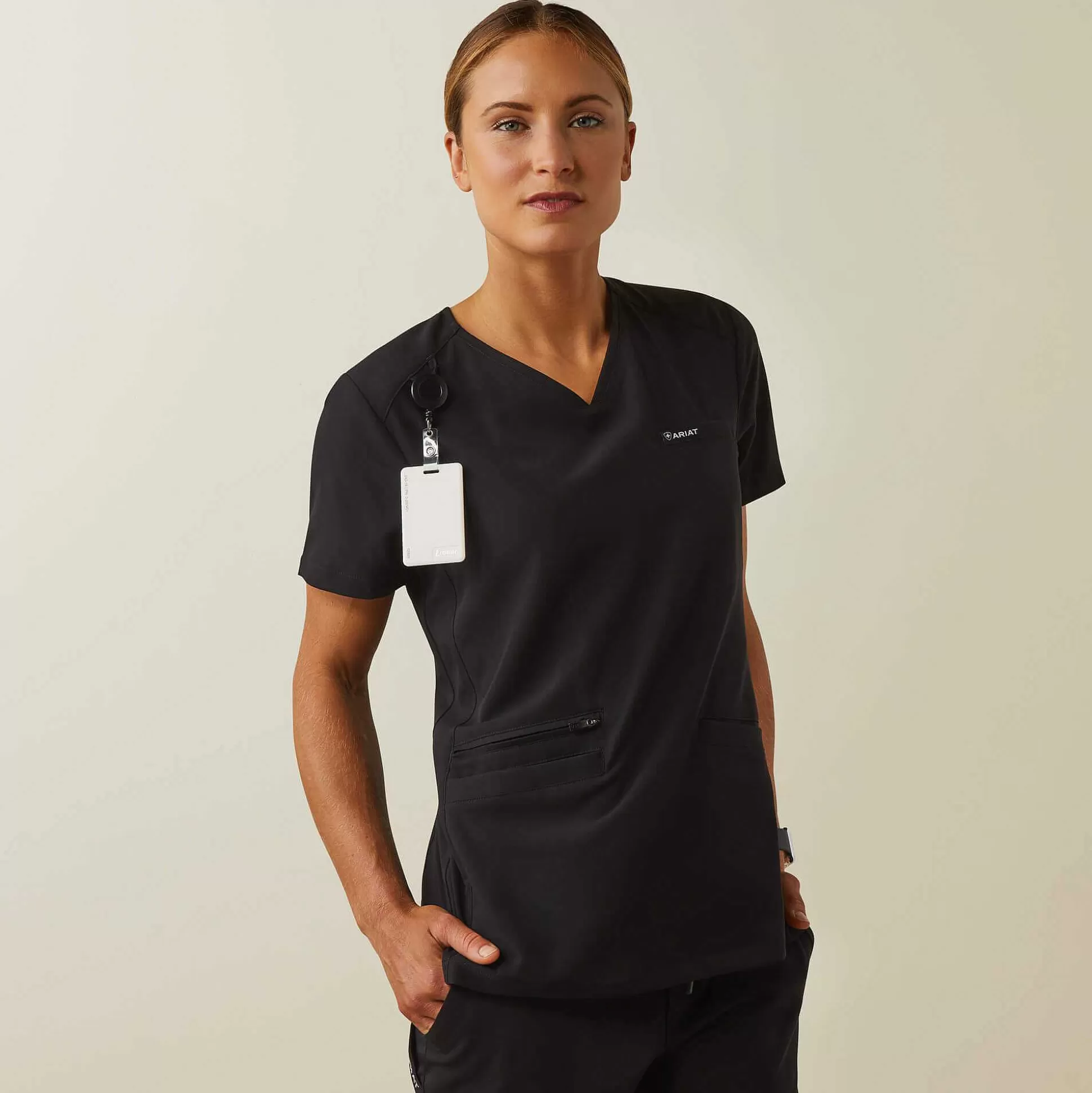 ariat Scrubs - New!*Clara 6 Pocket Scrub Top