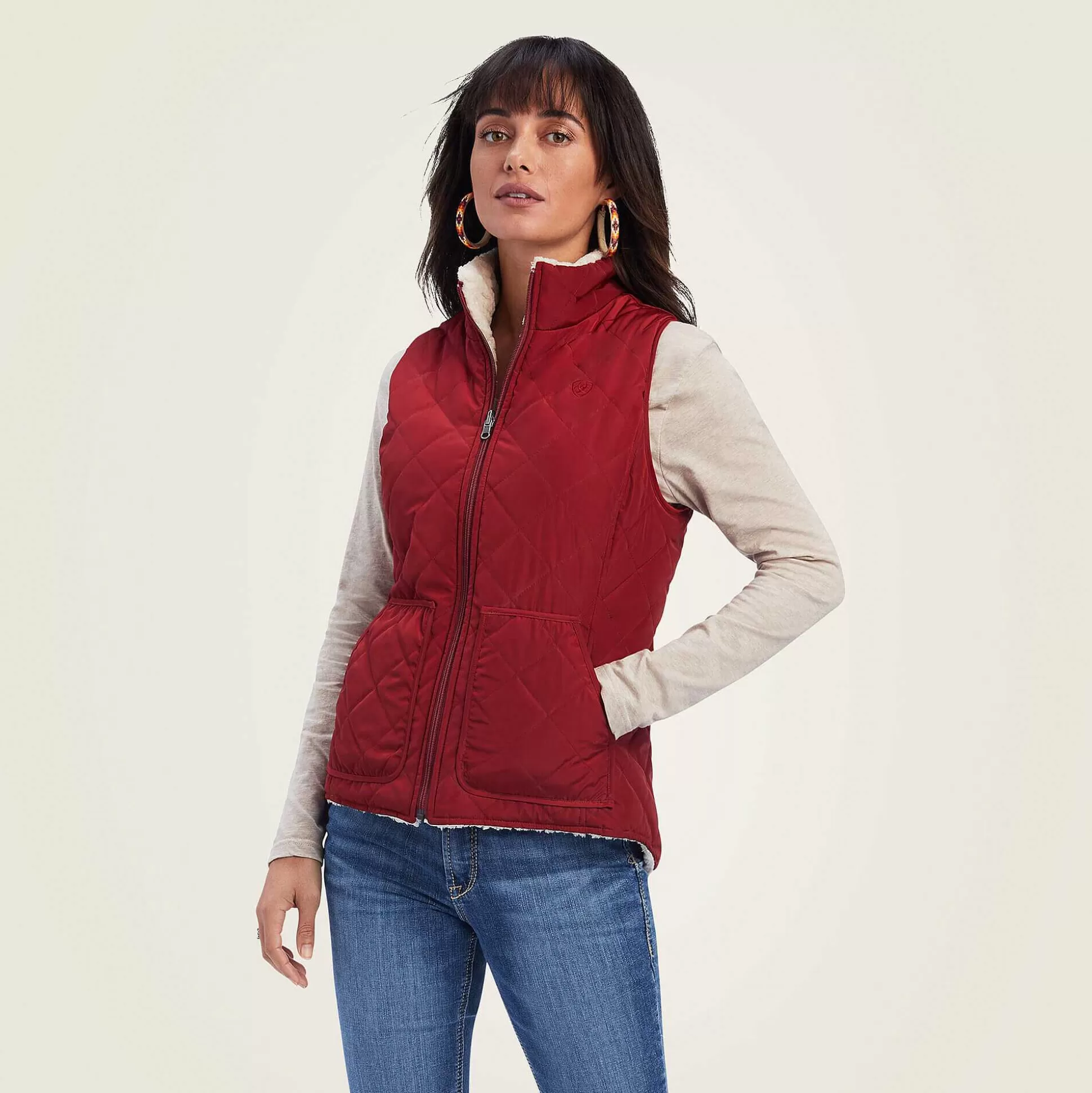 ariat Jackets & Vests*Dilon Reversible Insulated Vest