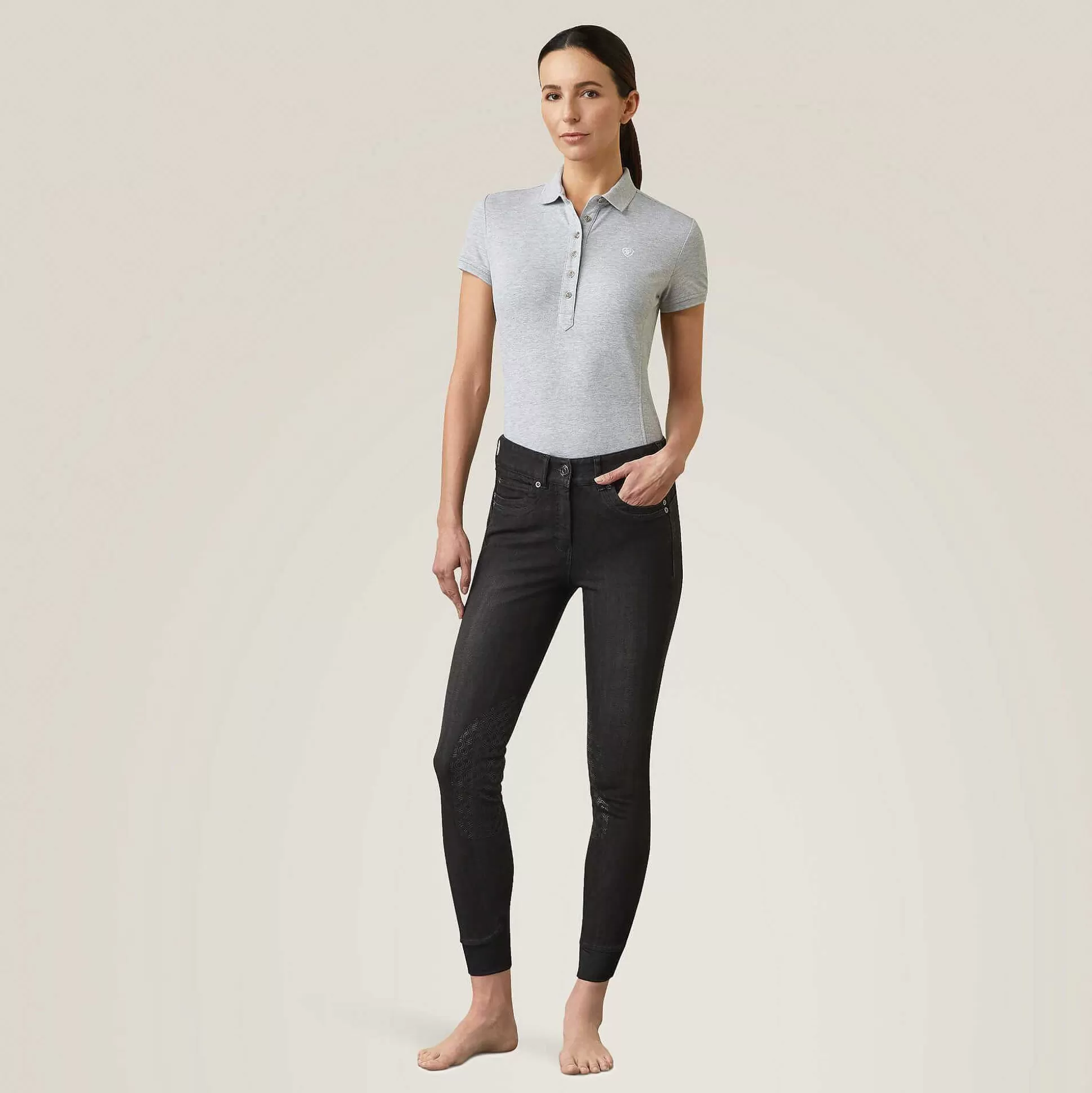 ariat Pants & Shorts*Halo B Denim Knee Patch Breech
