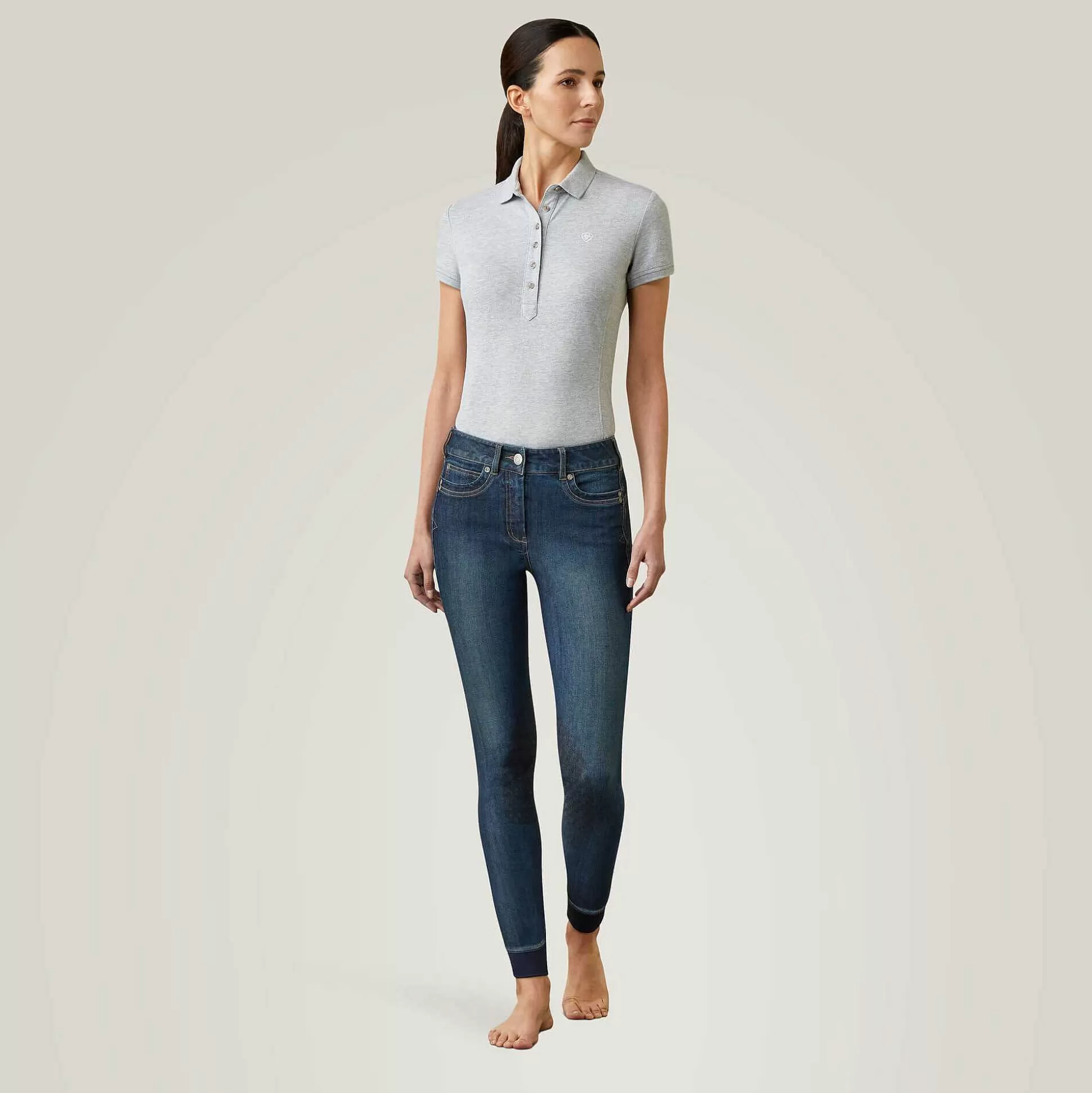 ariat Pants & Shorts*Halo Denim Knee Patch Breech
