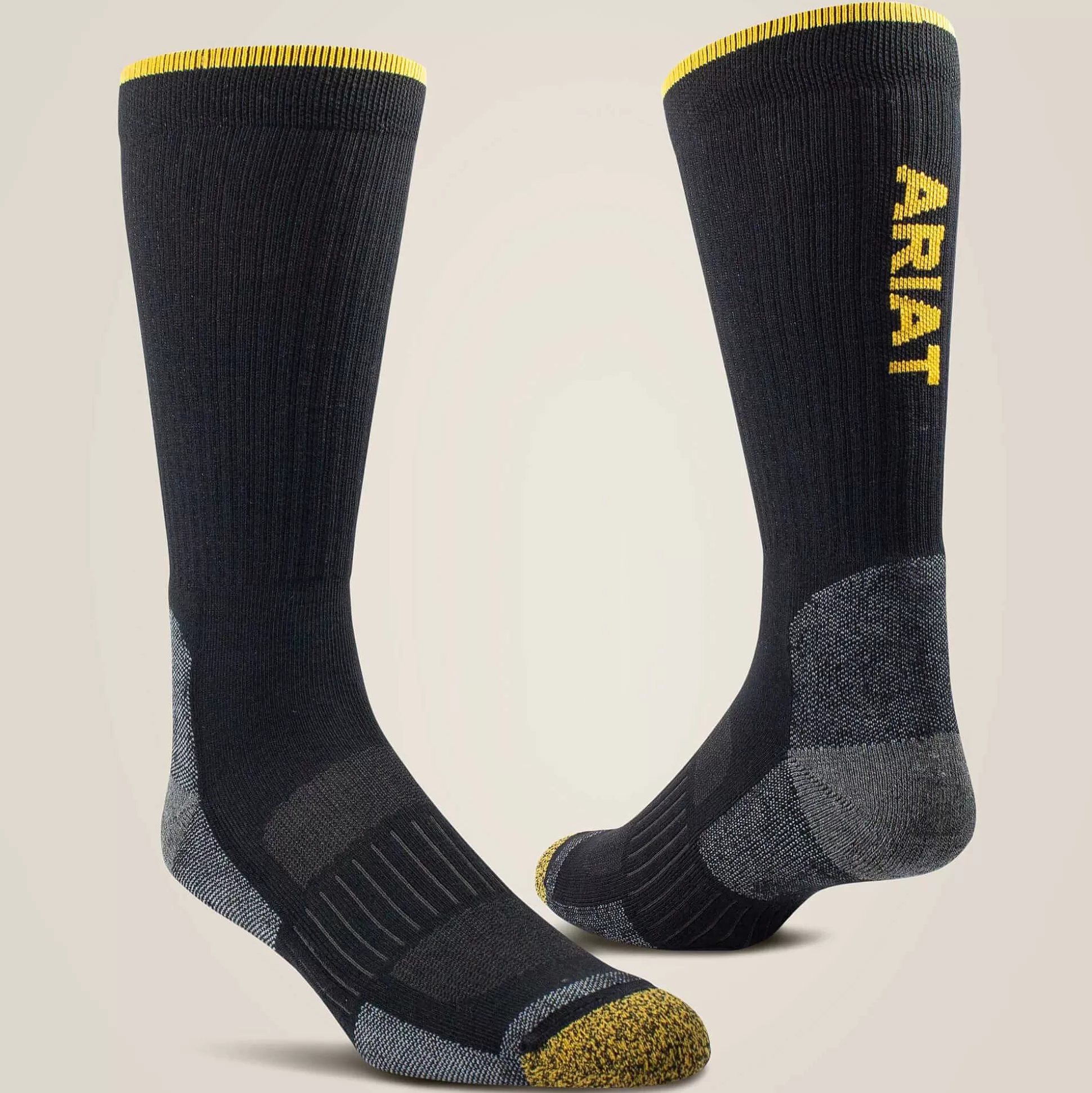ariat Socks*High Performance Tek Work Sock 2 Pair Pack