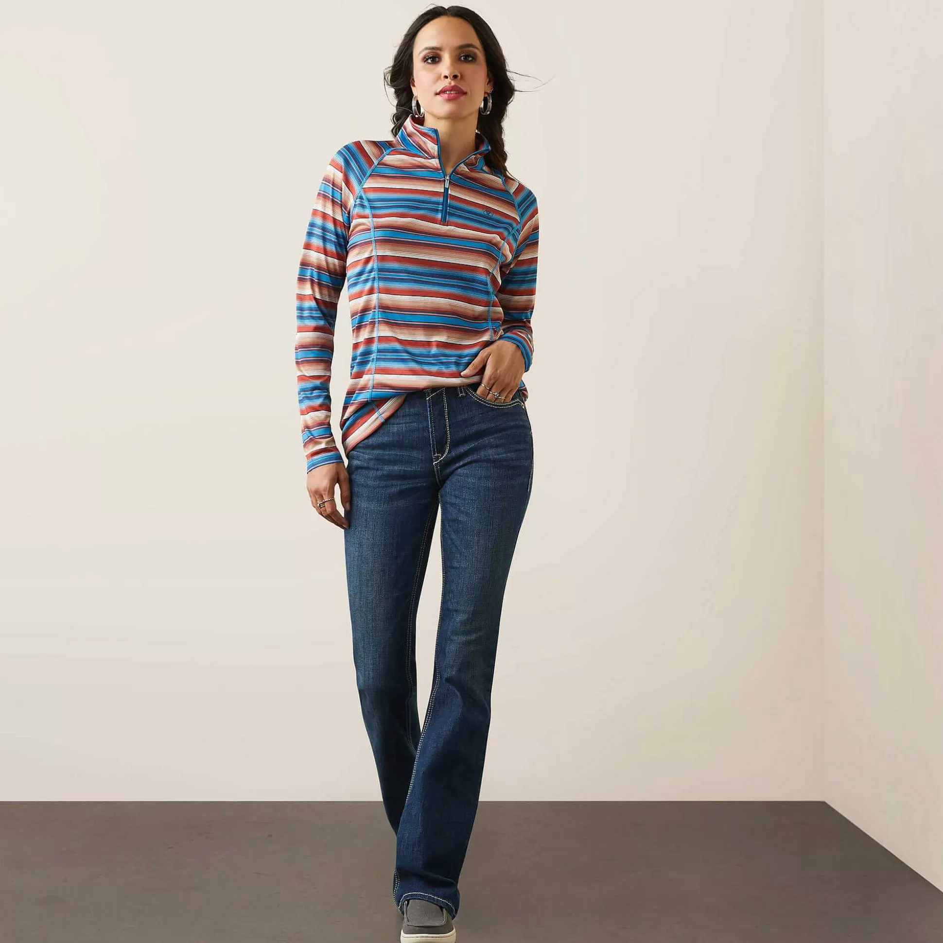ariat T-Shirts & Tops*Laguna 1/4 Zip Top
