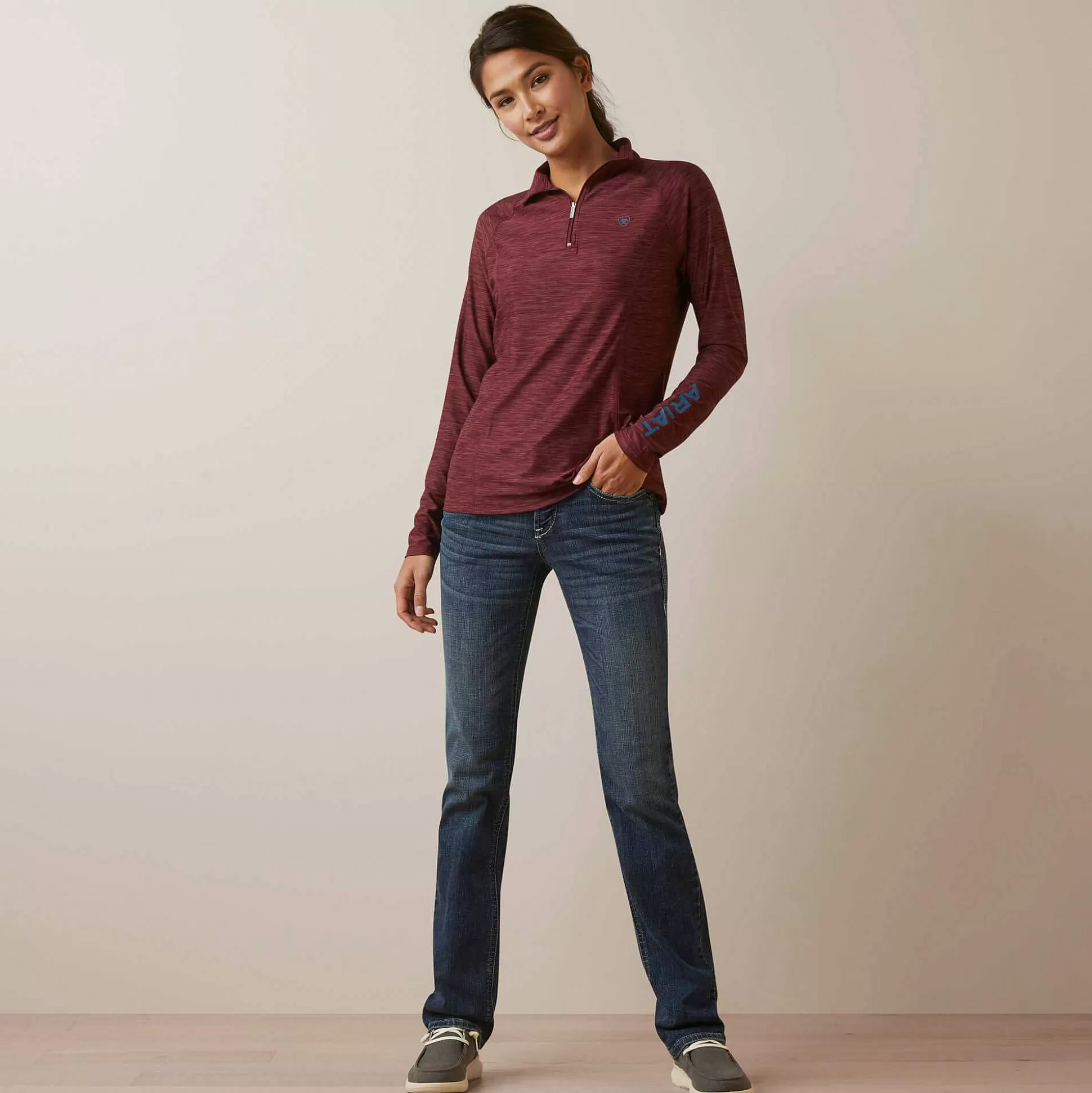 ariat T-Shirts & Tops*Laguna 1/4 Zip Top