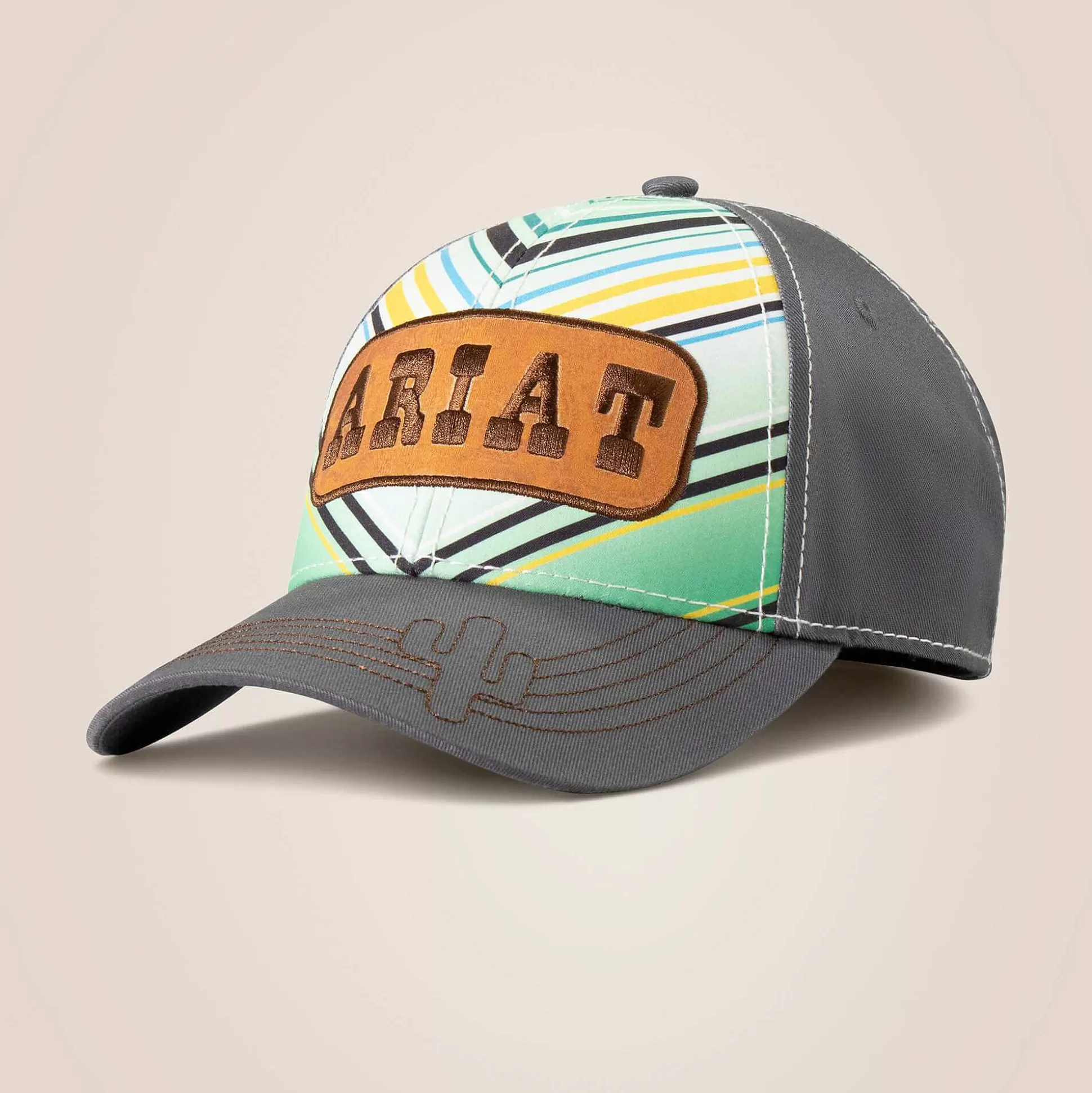 ariat Hats & Caps*Leather Patch Aztec Cap