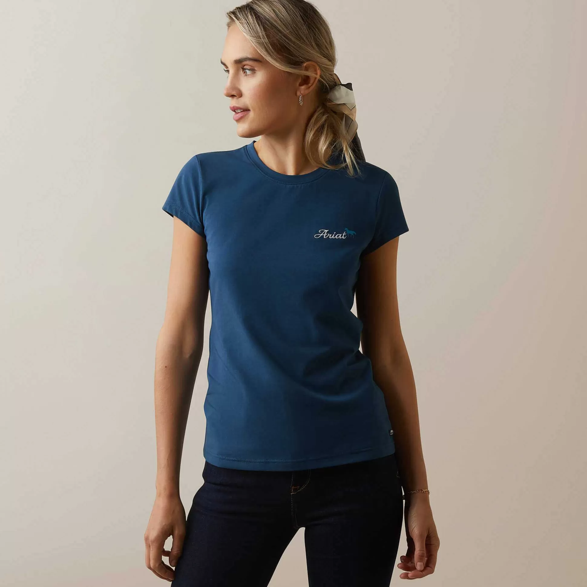 ariat T-Shirts & Tops*Logo Script T-Shirt