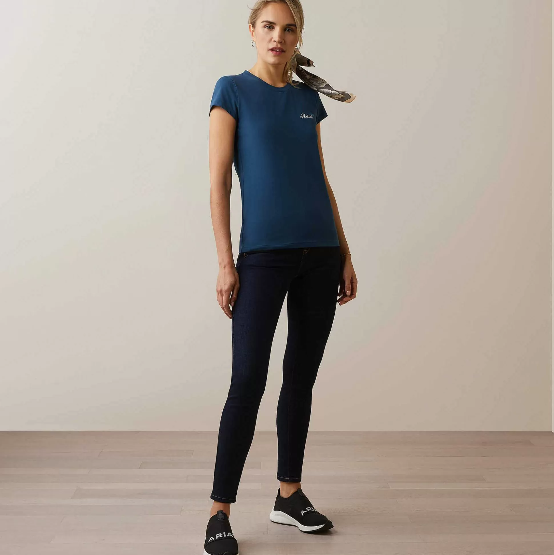 ariat T-Shirts & Tops*Logo Script T-Shirt