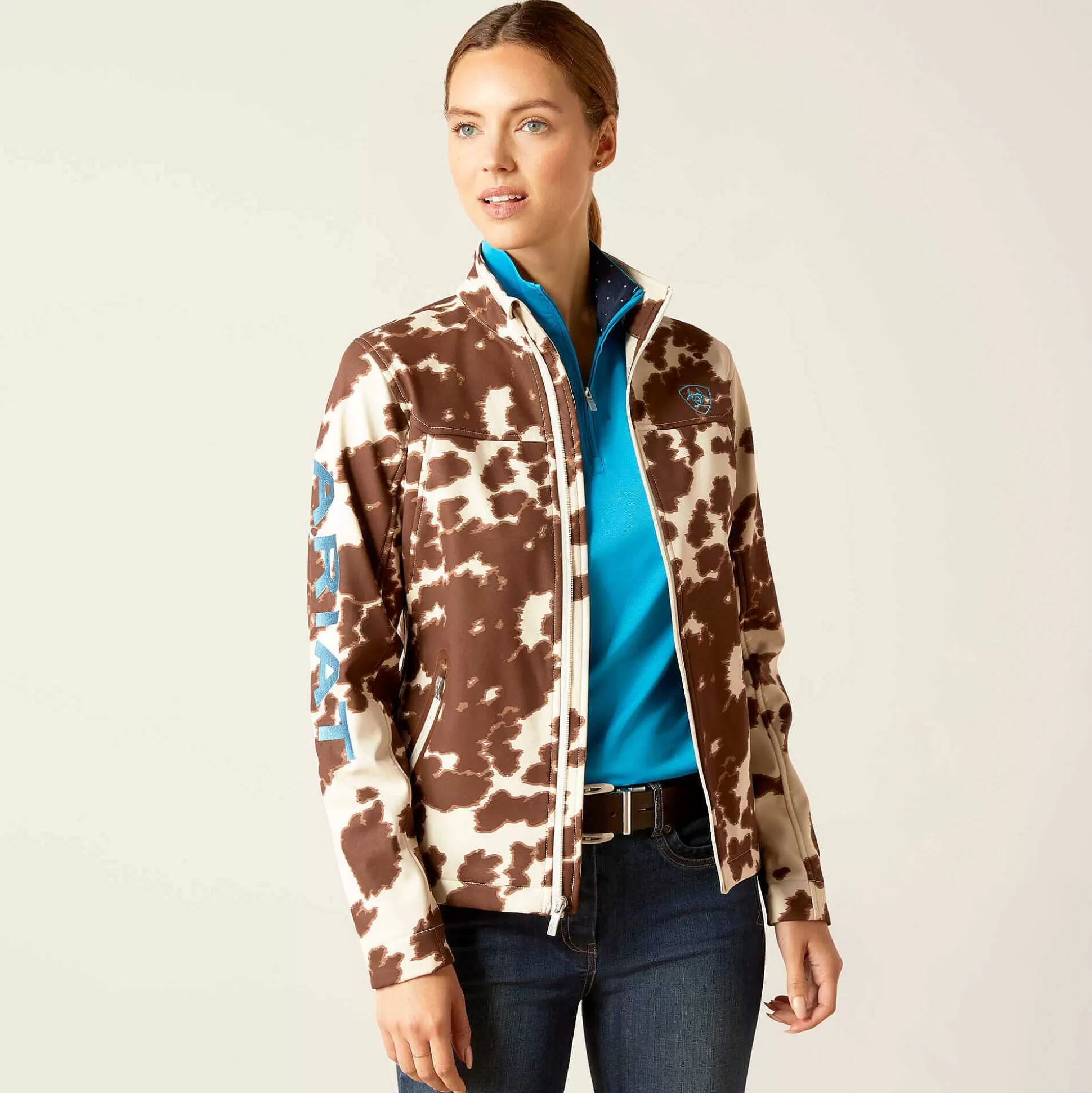 ariat Jackets & Vests*New Team Softshell Print Jacket