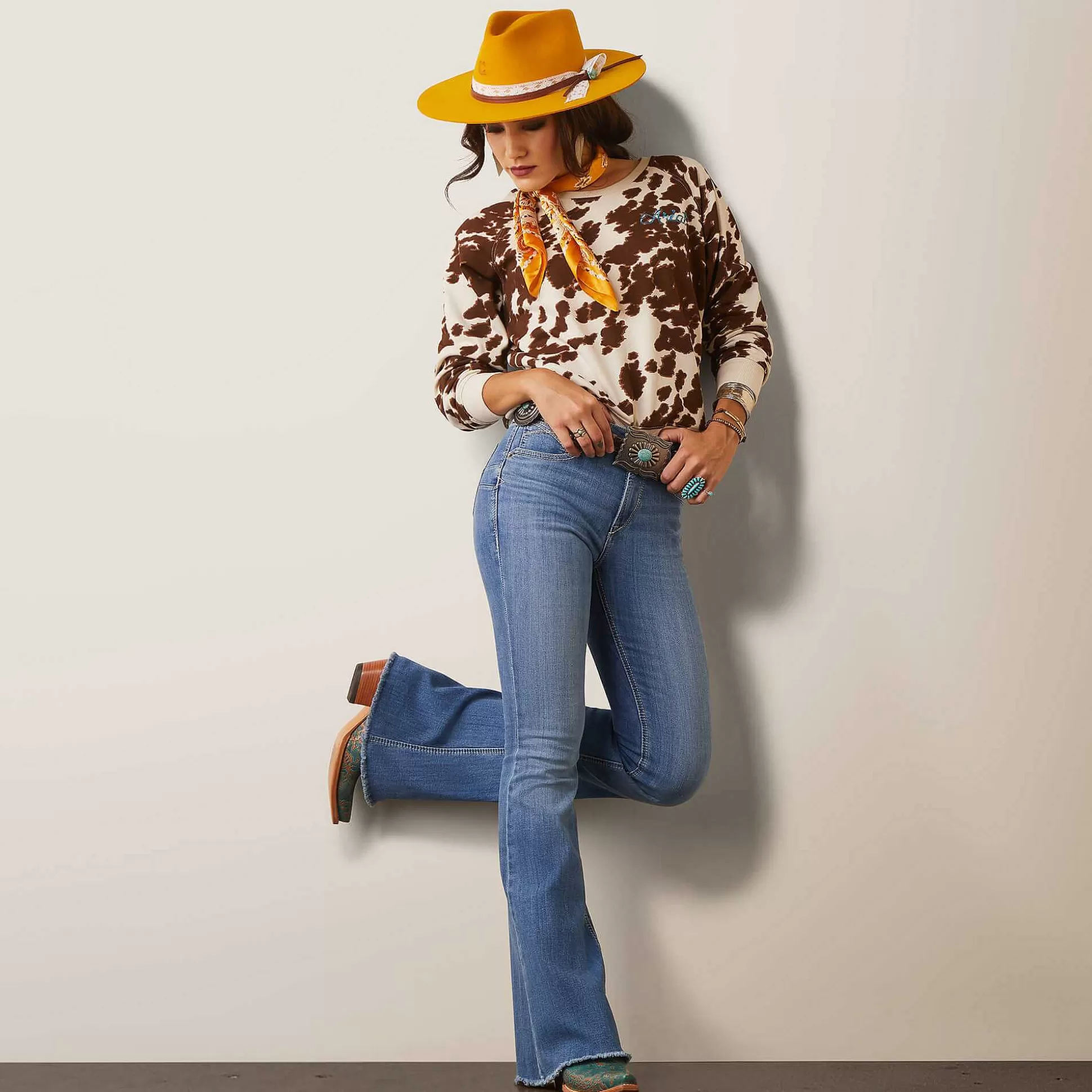 ariat Sweaters & Cardigans*Real Hide Crew Sweatshirt
