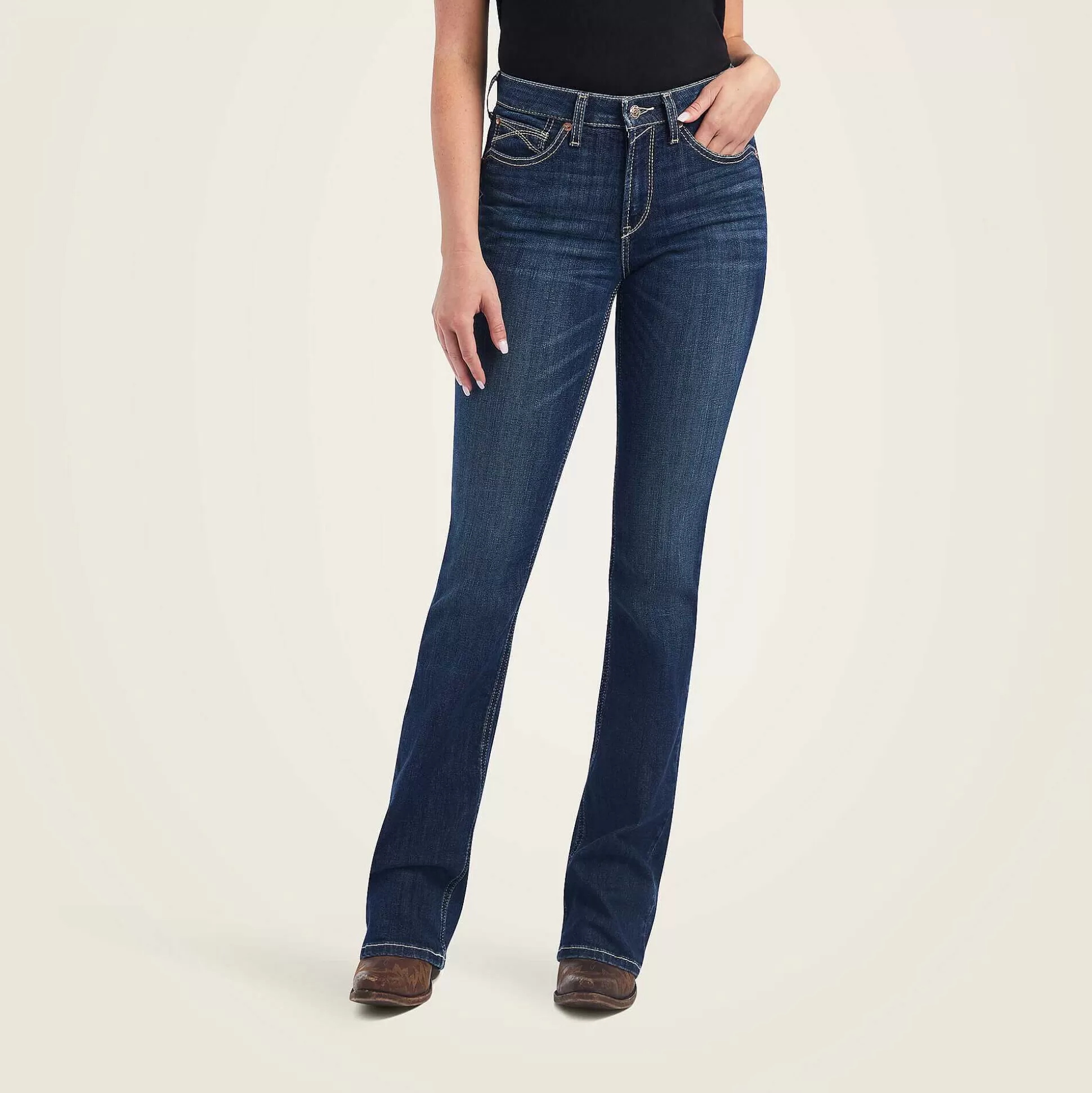 ariat Denim*R.E.A.L. High Rise Dorothy Boot Cut Jean