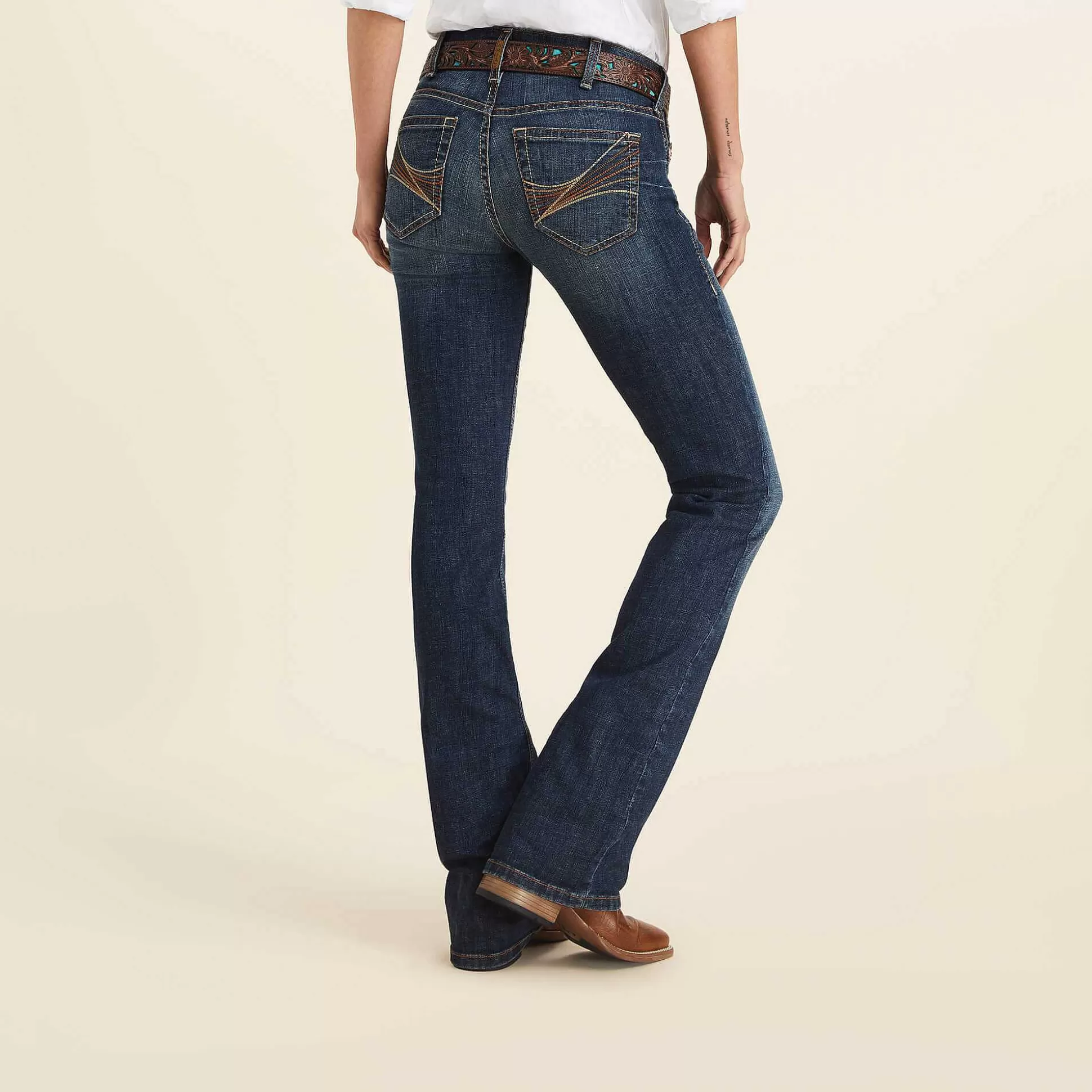 ariat Denim*R.E.A.L. Mid Rise Amora Boot Cut Jean
