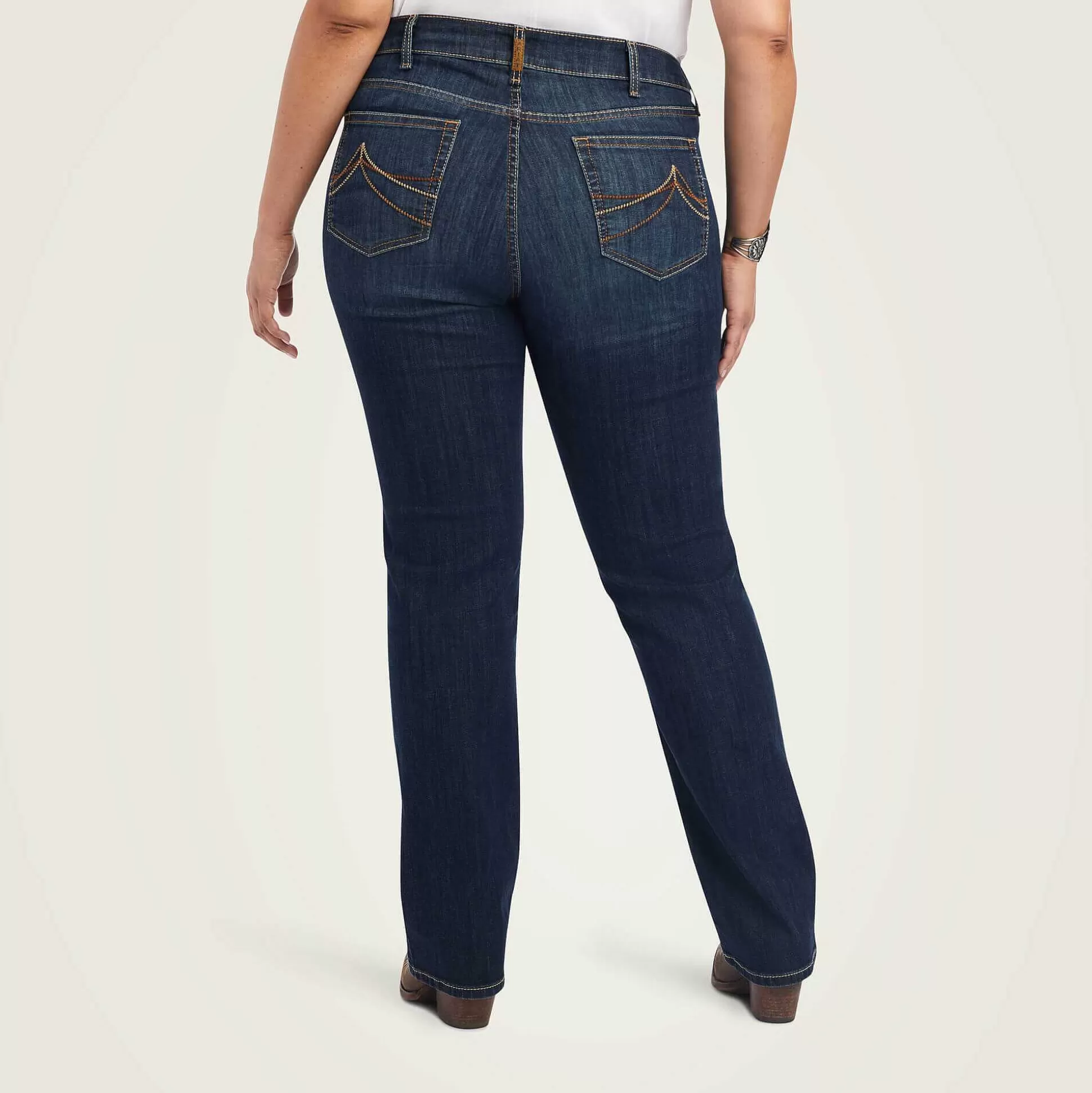 ariat Denim*R.E.A.L. Mid Rise Octavia Straight Jean