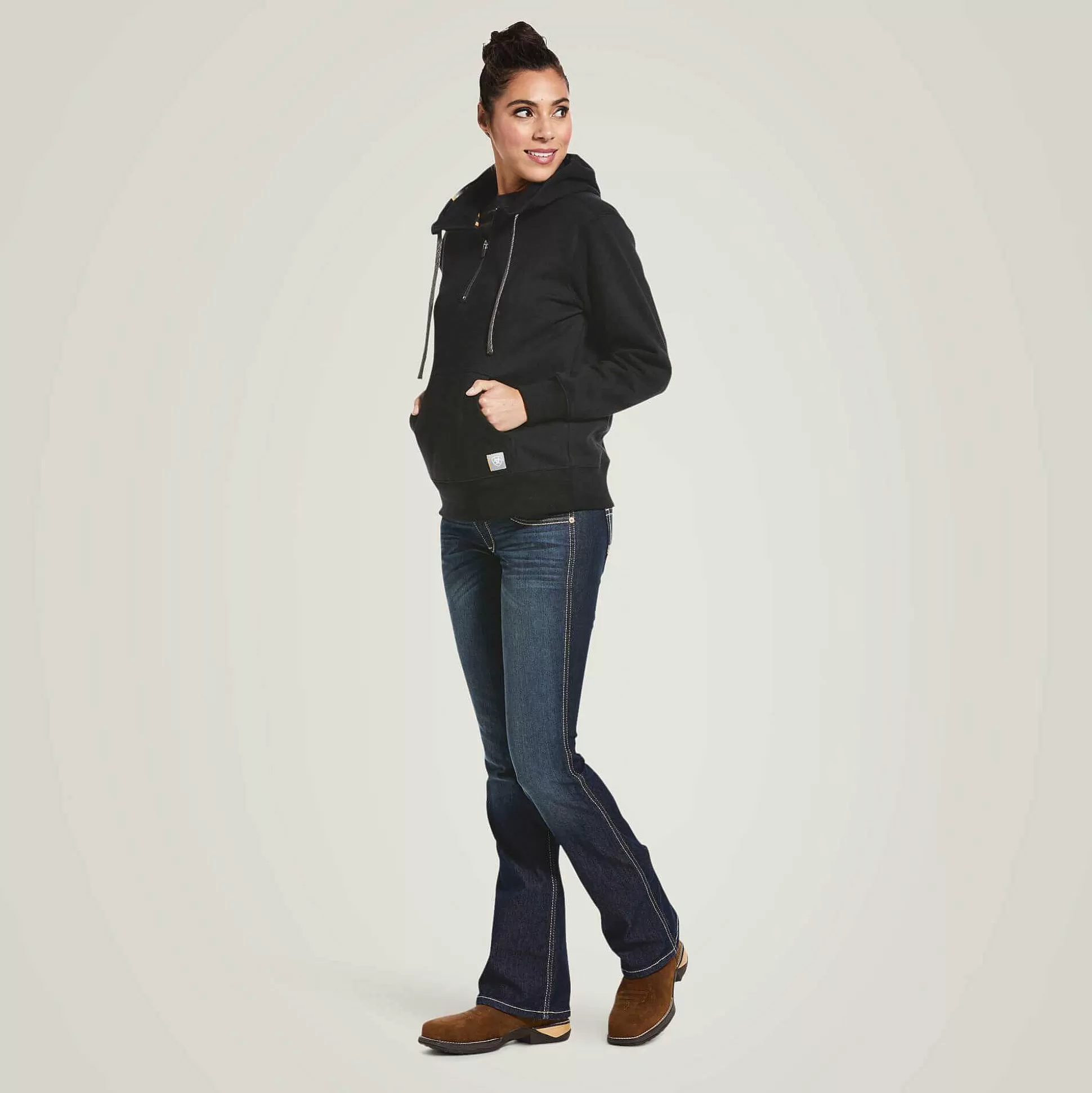 ariat Sweatshirts & Hoodies*Rebar Skill Set 1/2 Zip Hoodie