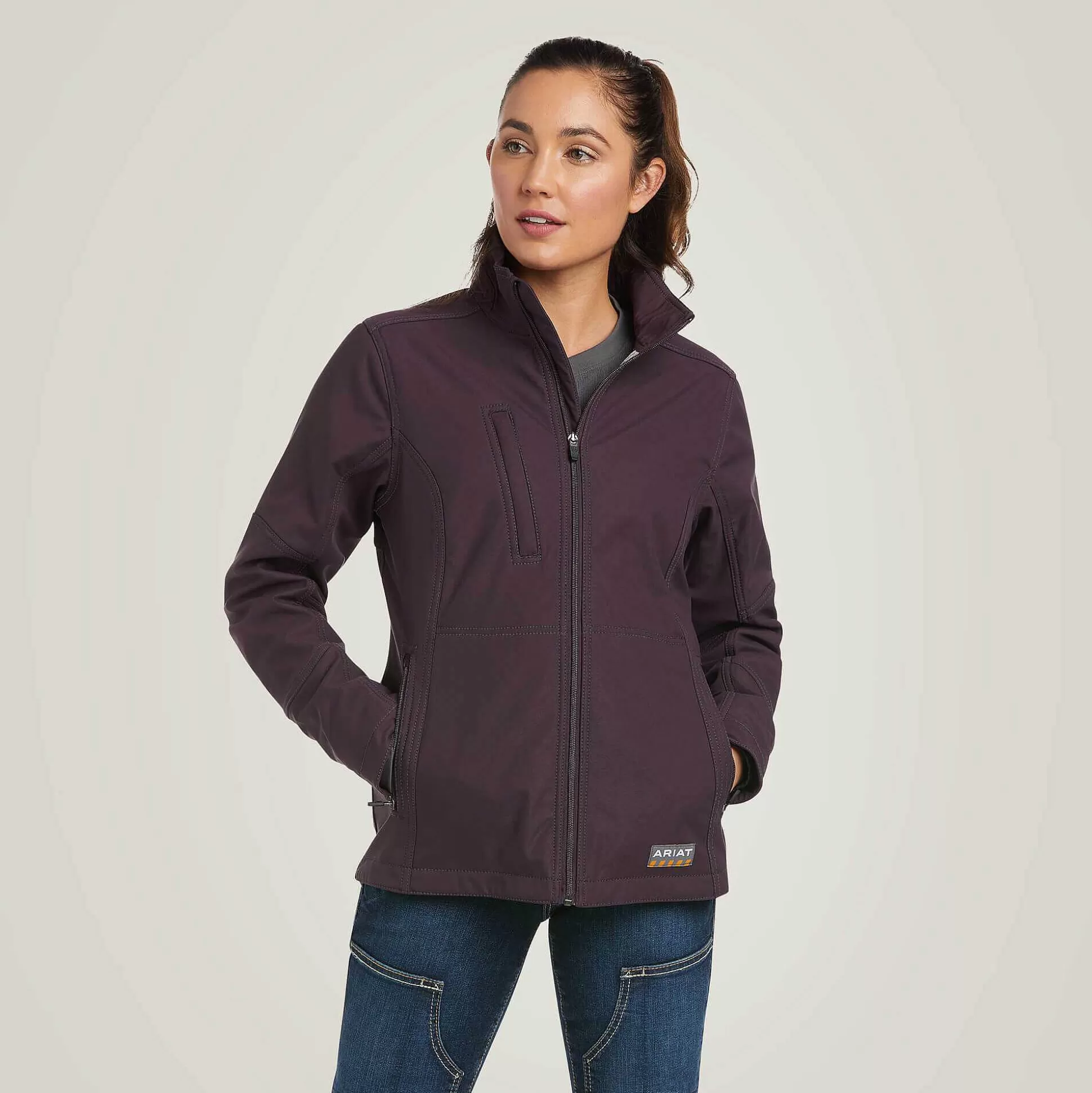 ariat Jackets & Vests*Rebar Stretch Canvas Softshell Jacket