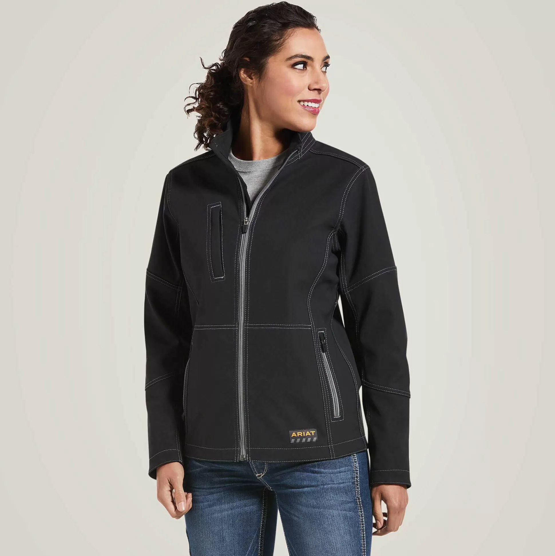 ariat Jackets & Vests*Rebar Stretch Canvas Softshell Jacket