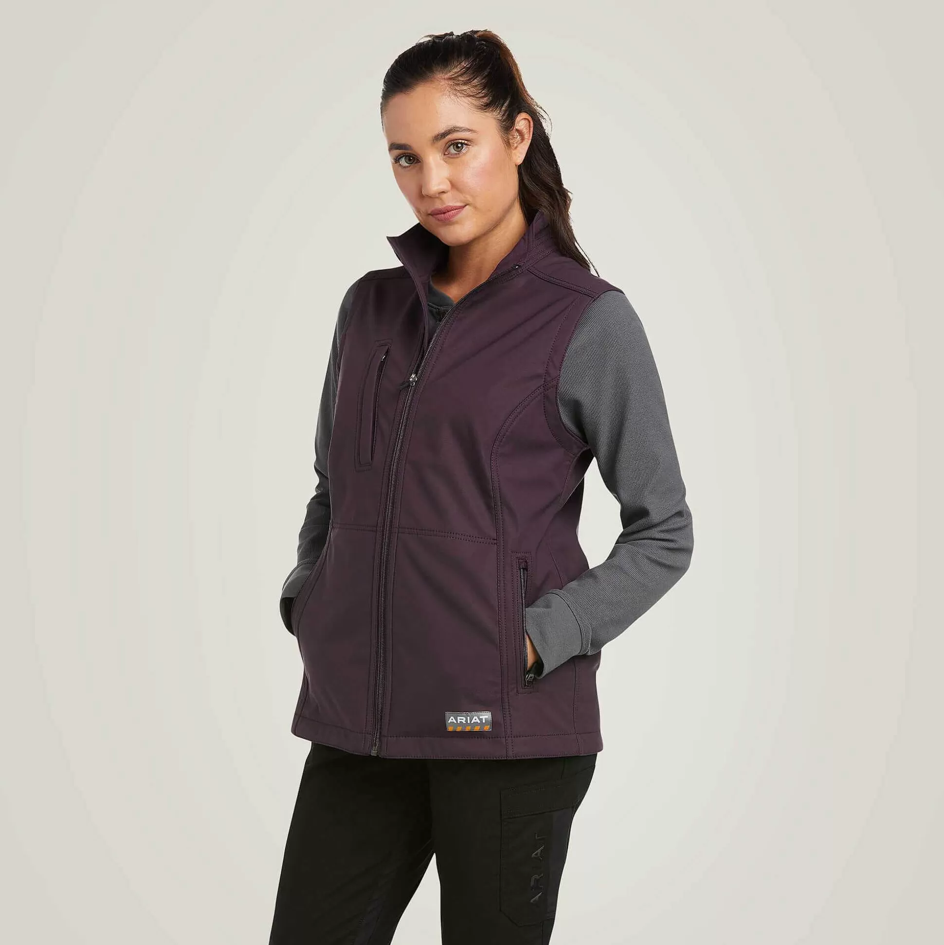 ariat Jackets & Vests*Rebar Stretch Canvas Softshell Vest