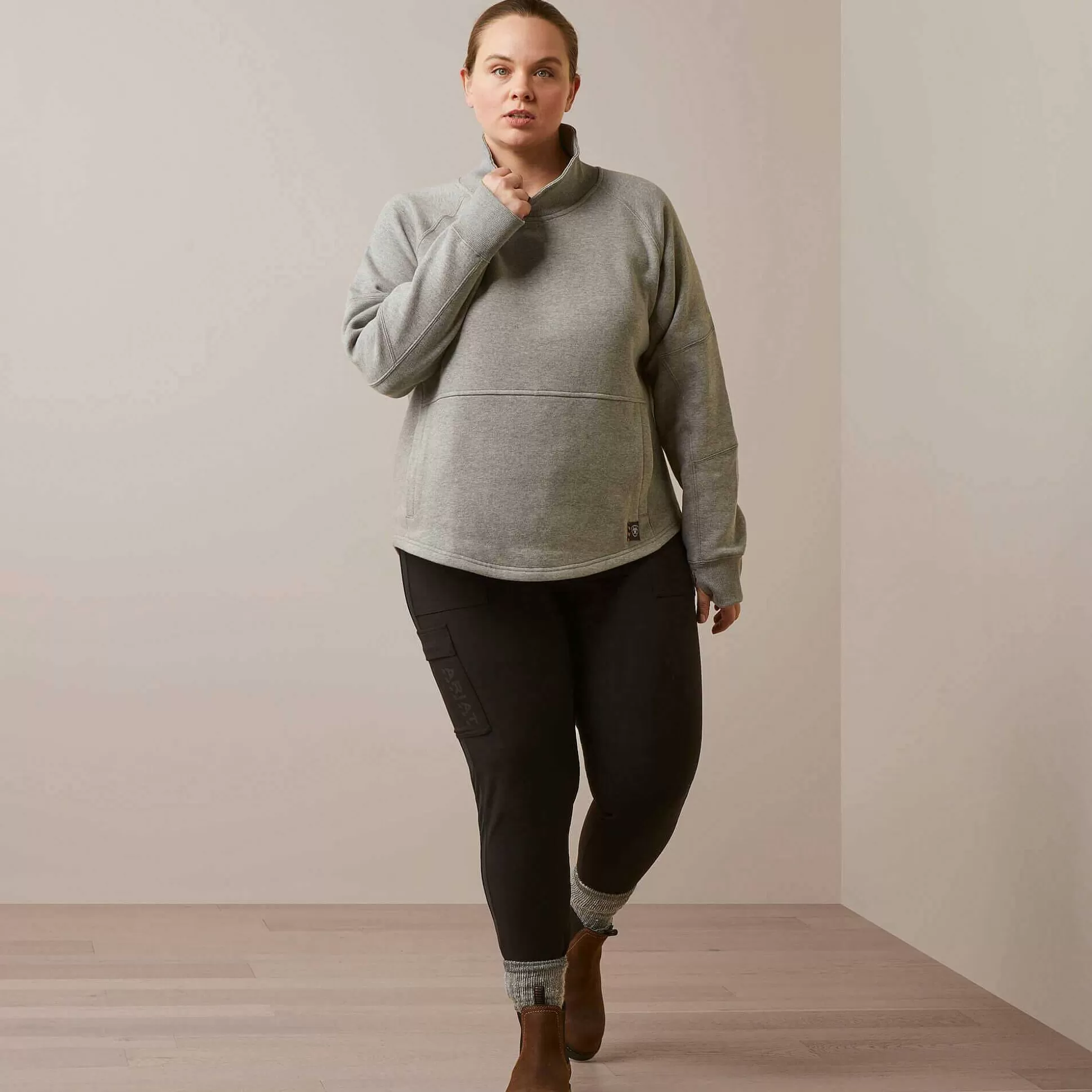 ariat Sweatshirts & Hoodies*Rebar Workman Oversized Funnel Sweatshirt