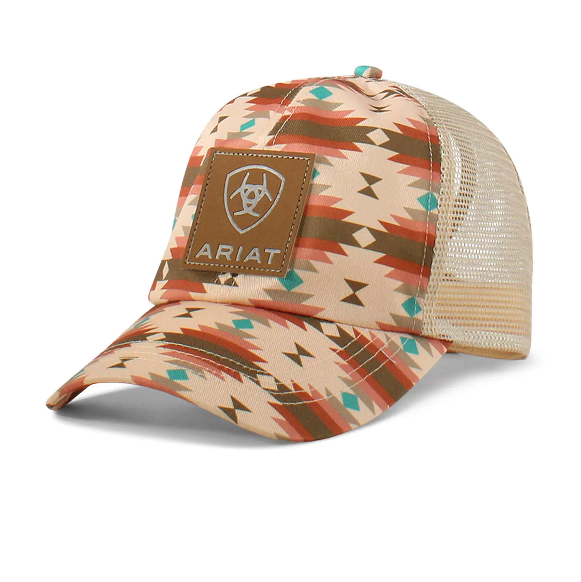 ariat Hats & Caps*Southwest Print Logo Patch Cap